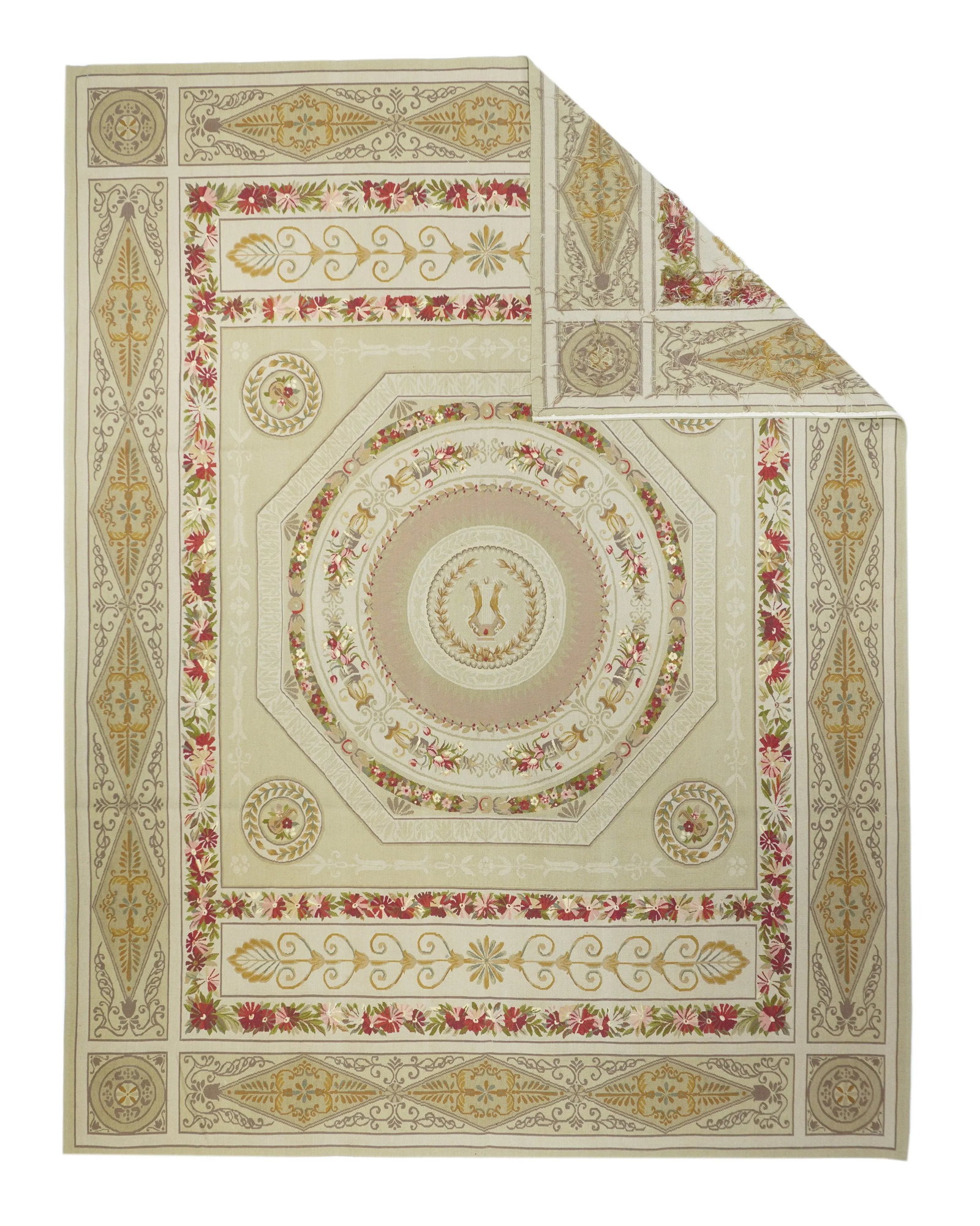 Aubusson Rug 8'0'' X 10'0'' - 2