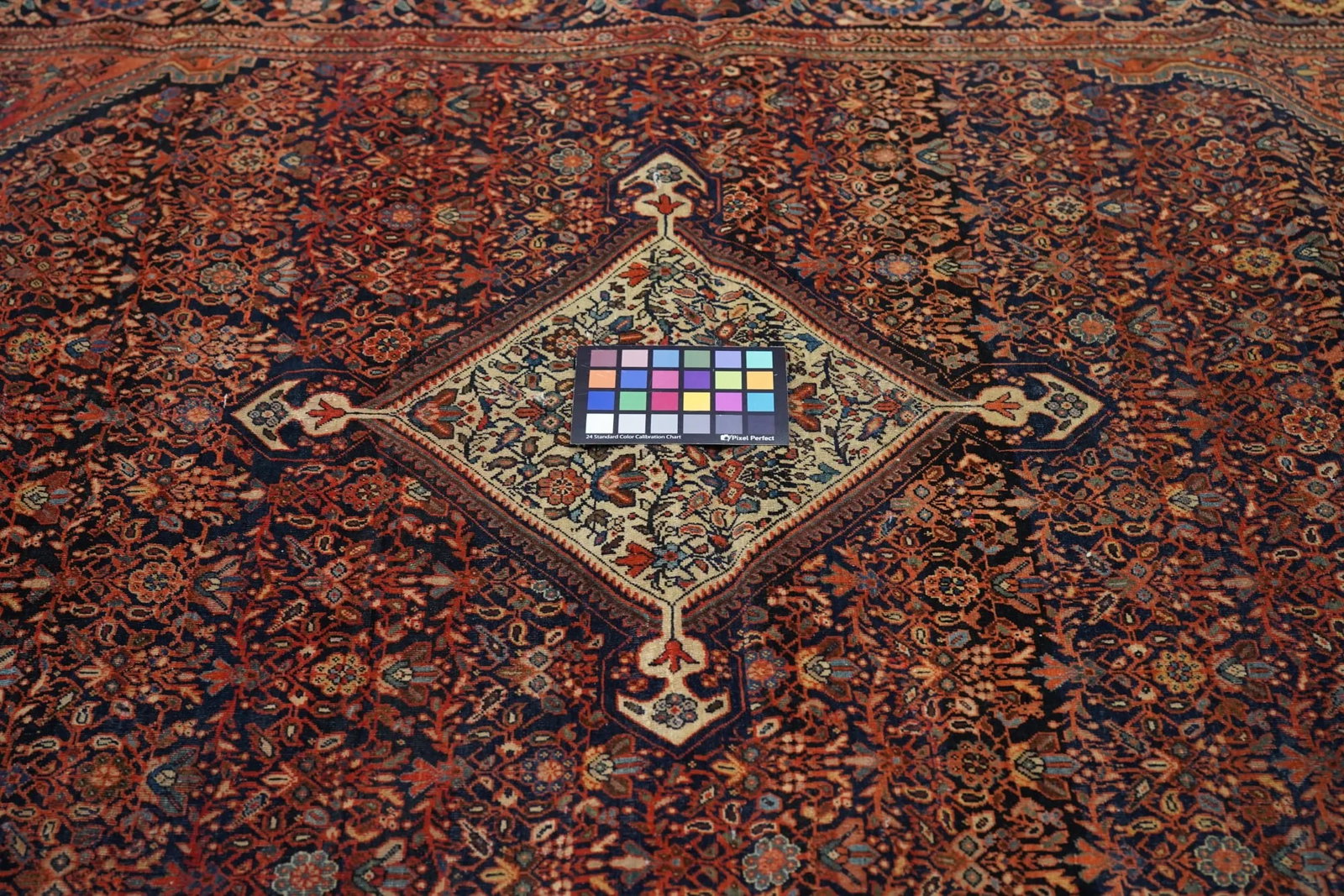Antique Farahan Sarouk 4'1'' X 6'8'' - 3