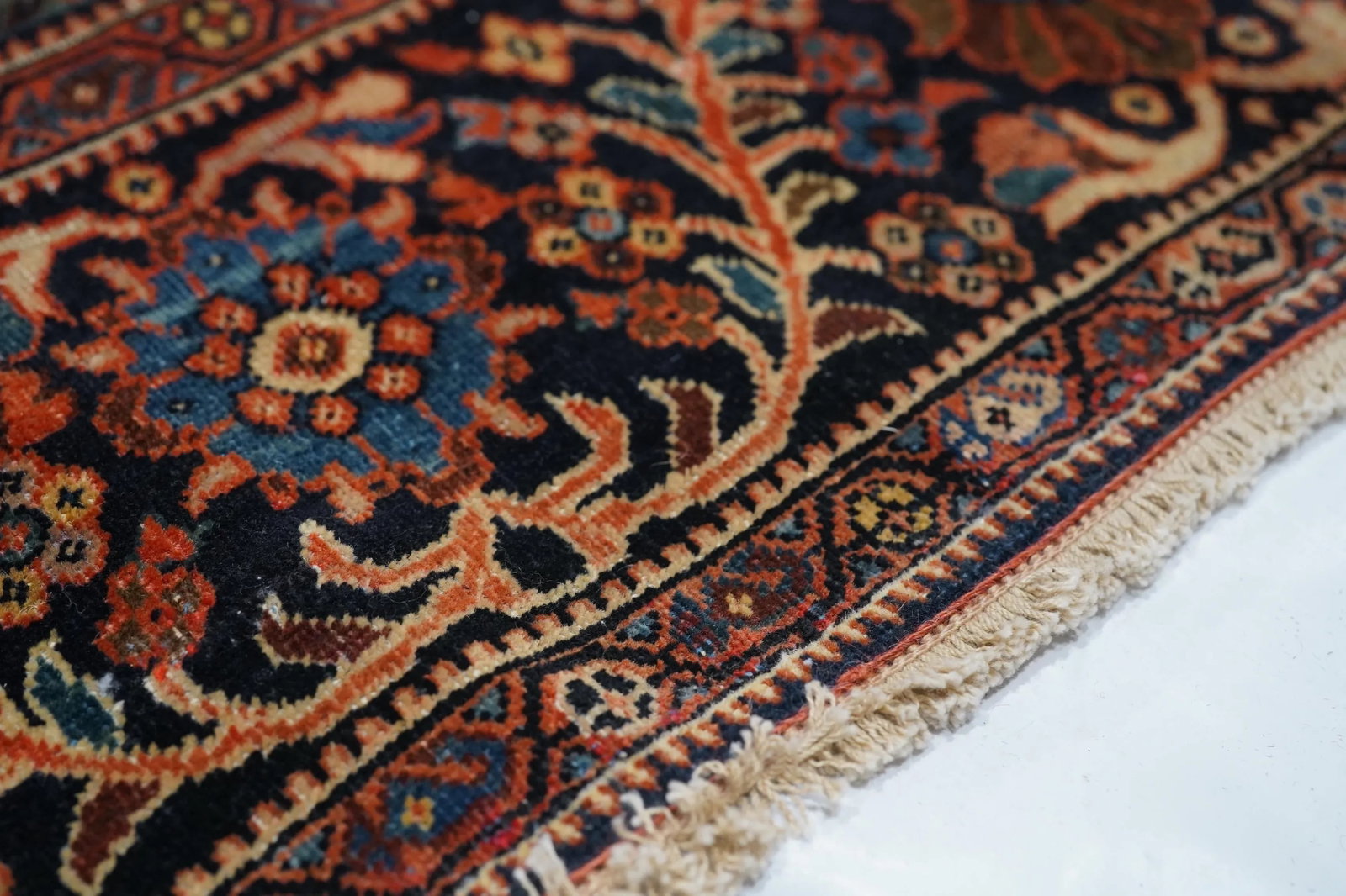 Antique Farahan Sarouk 4'1'' X 6'8'' - 8