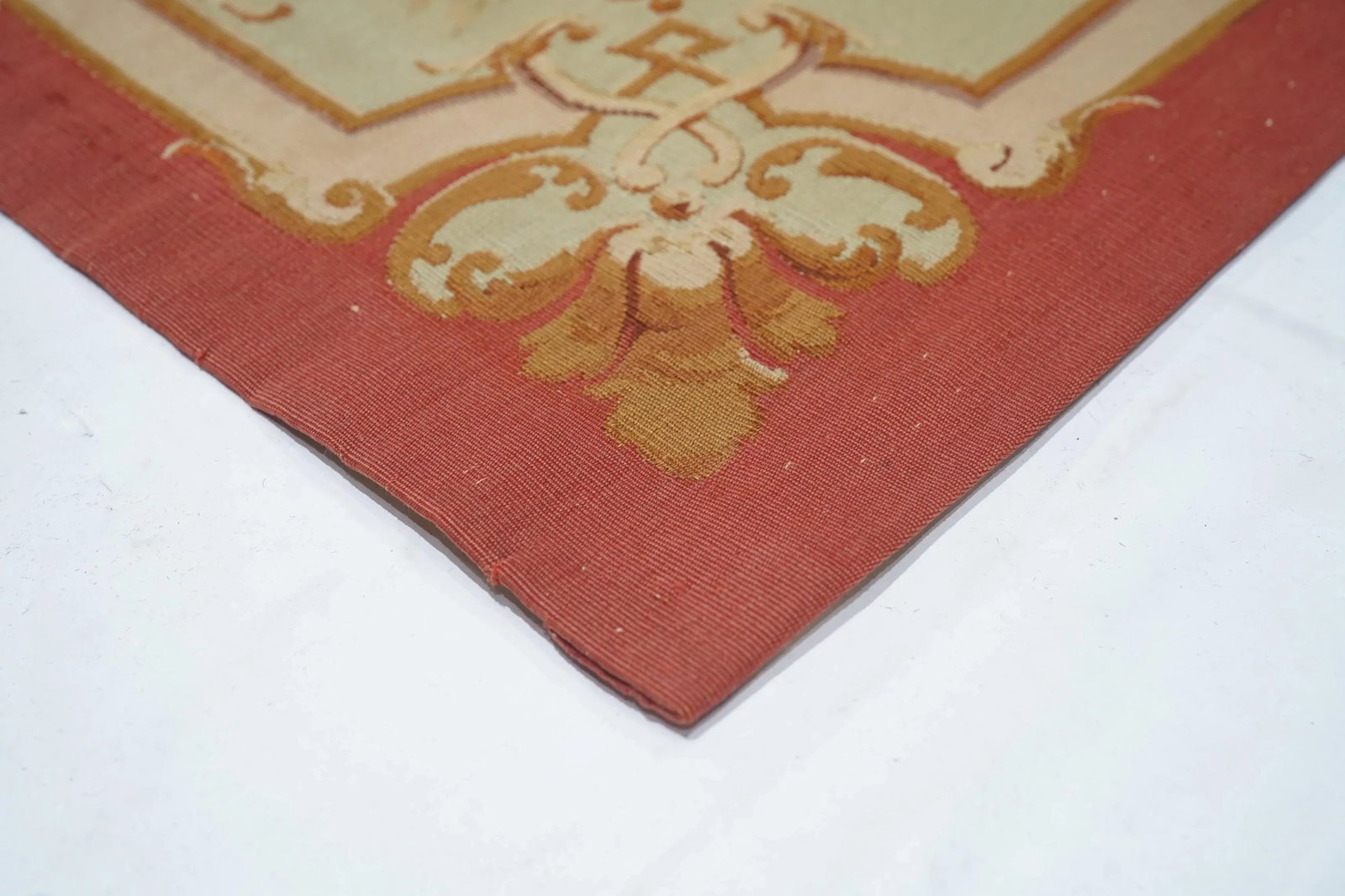 Antique Aubusson Rug 5'0'' X 5'0'' - 3