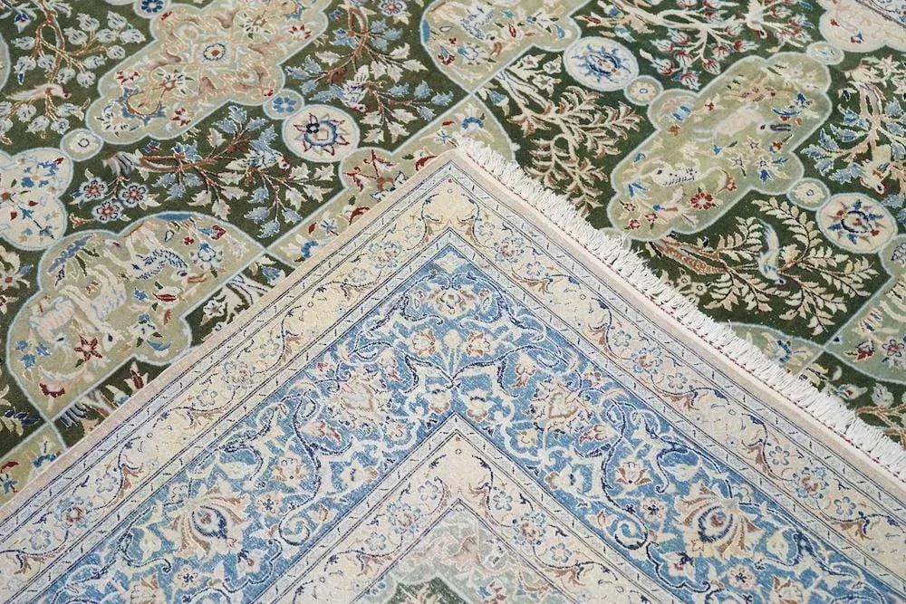Vintage Nain Habibian Rug 5'5'' X 8'3'' - 10