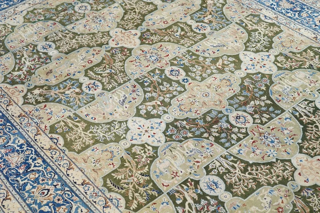 Vintage Nain Habibian Rug 5'5'' X 8'3'' - 8