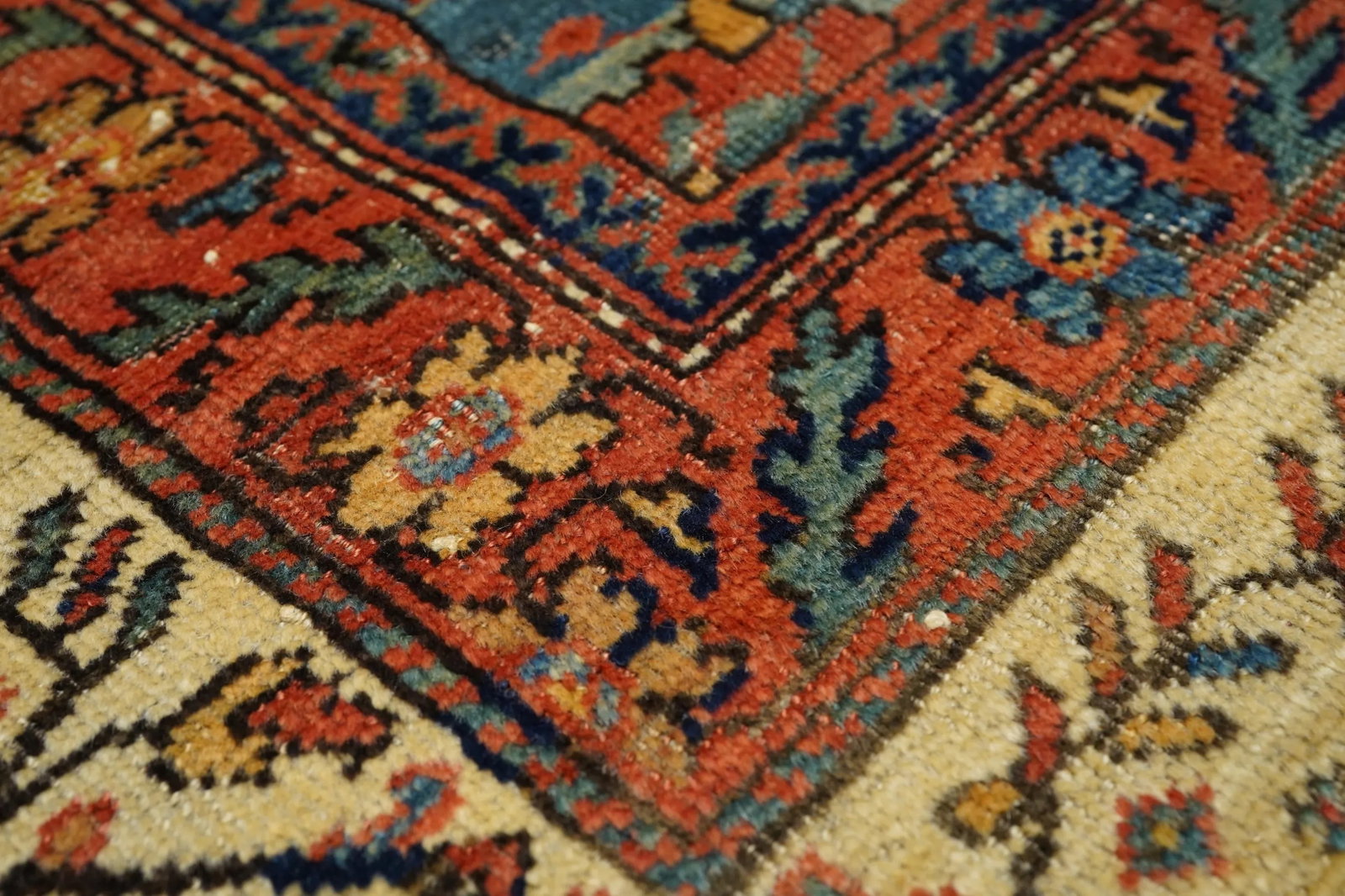 Antique Persian Sultanabad Rug 10'8'' X 14'9'' - 8