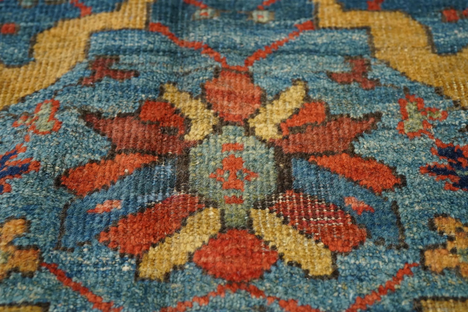 Antique Persian Sultanabad Rug 10'8'' X 14'9'' - 9