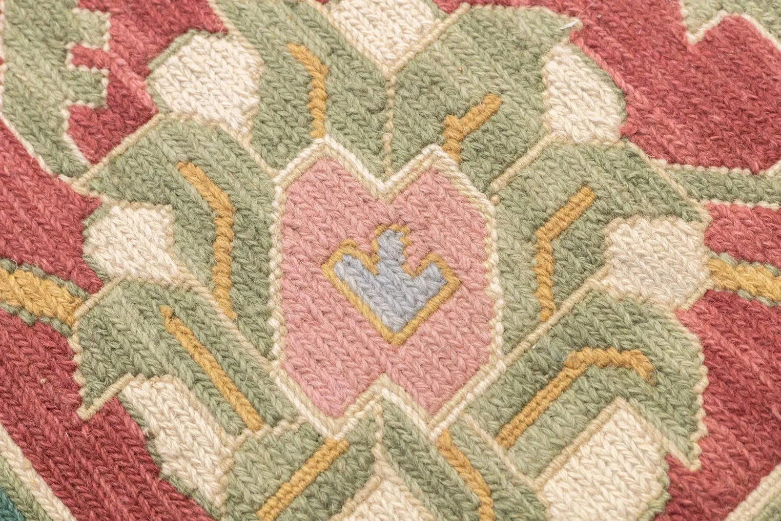 Turkish Sumak Rug 9'2" X 12'1" - 6