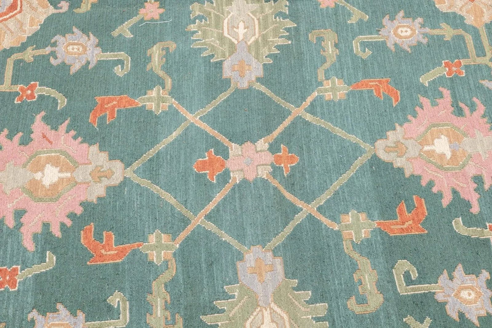 Turkish Sumak Rug 9'2" X 12'1" - 8