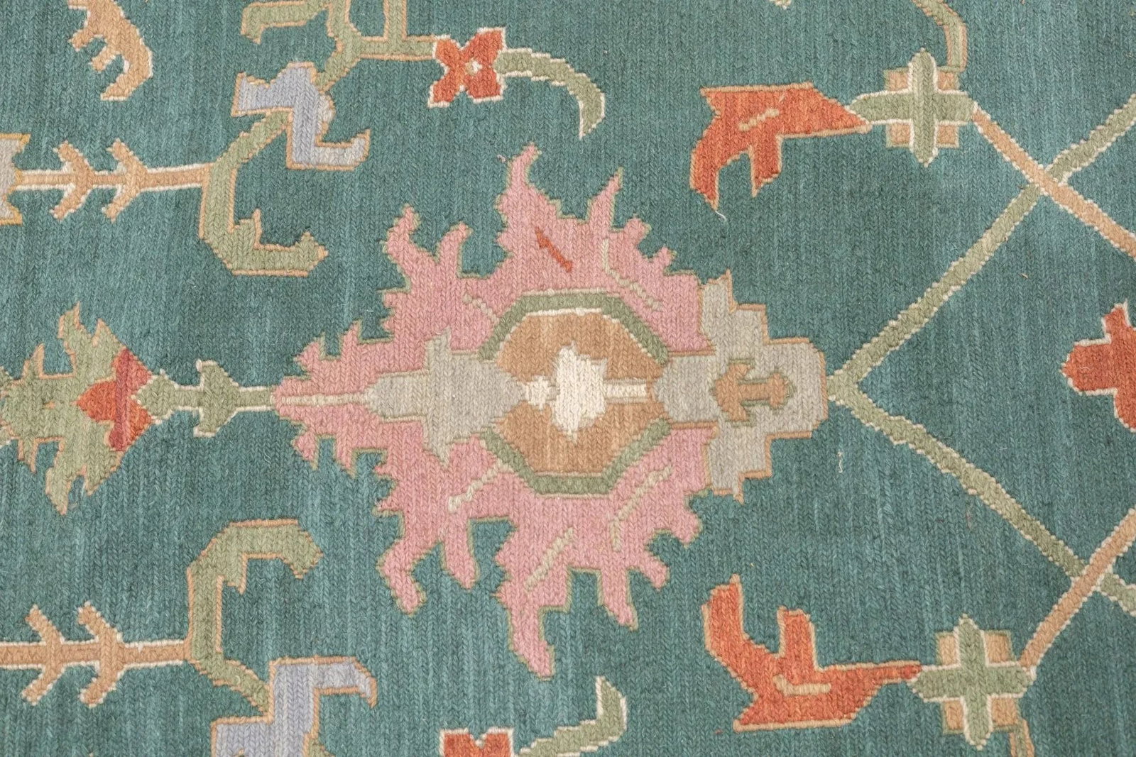 Turkish Sumak Rug 9'2" X 12'1" - 9