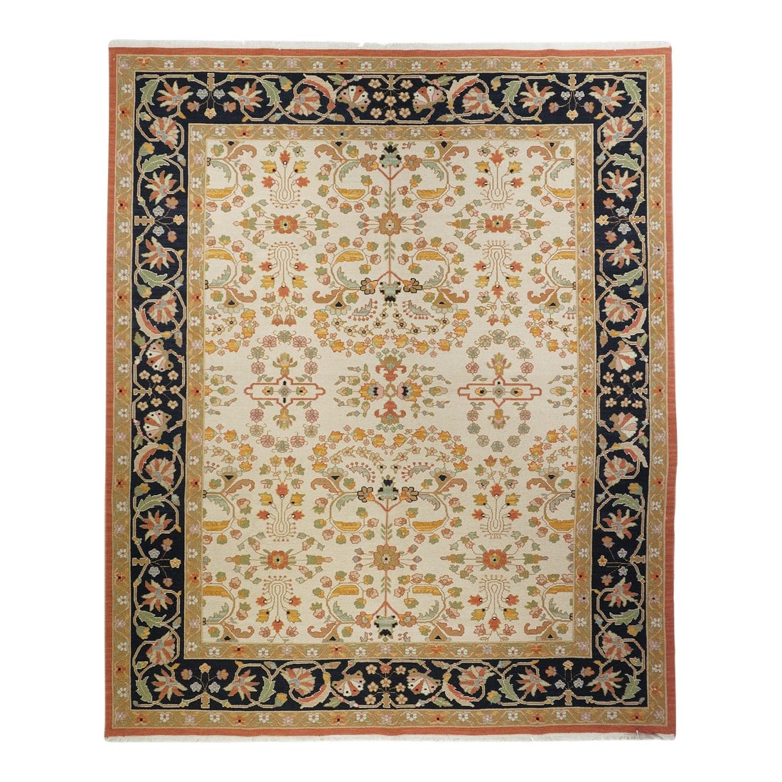 Turkish Sumak Rug 8'0" X 10'0": Turkish Sumak Rug 8'0" x 10'0". A technique rather than a specific type, in which warps are wrapped by colored wefts to create a pattern. Caucasian, Turkish, Persian and other types. Produces a flat