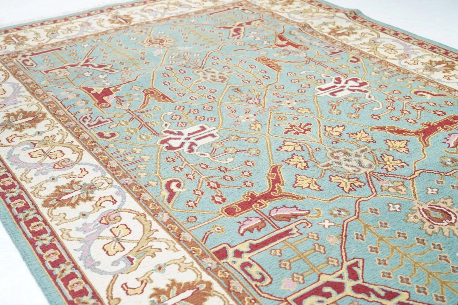 Turkish Sumak Rug 6'0" X 9'0" - 5