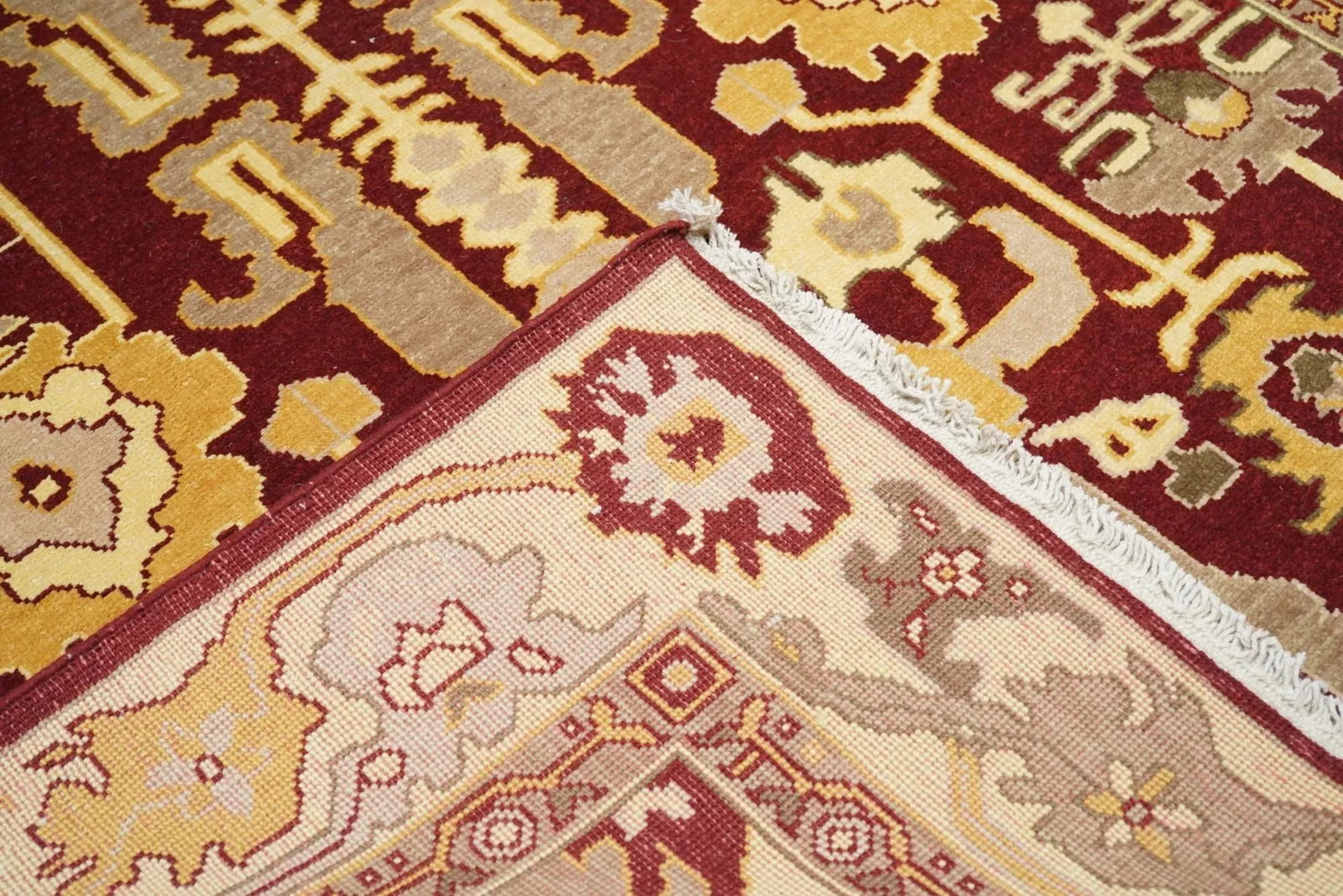 Turkish Oushak Rug 6'0" X 9'0" - 11