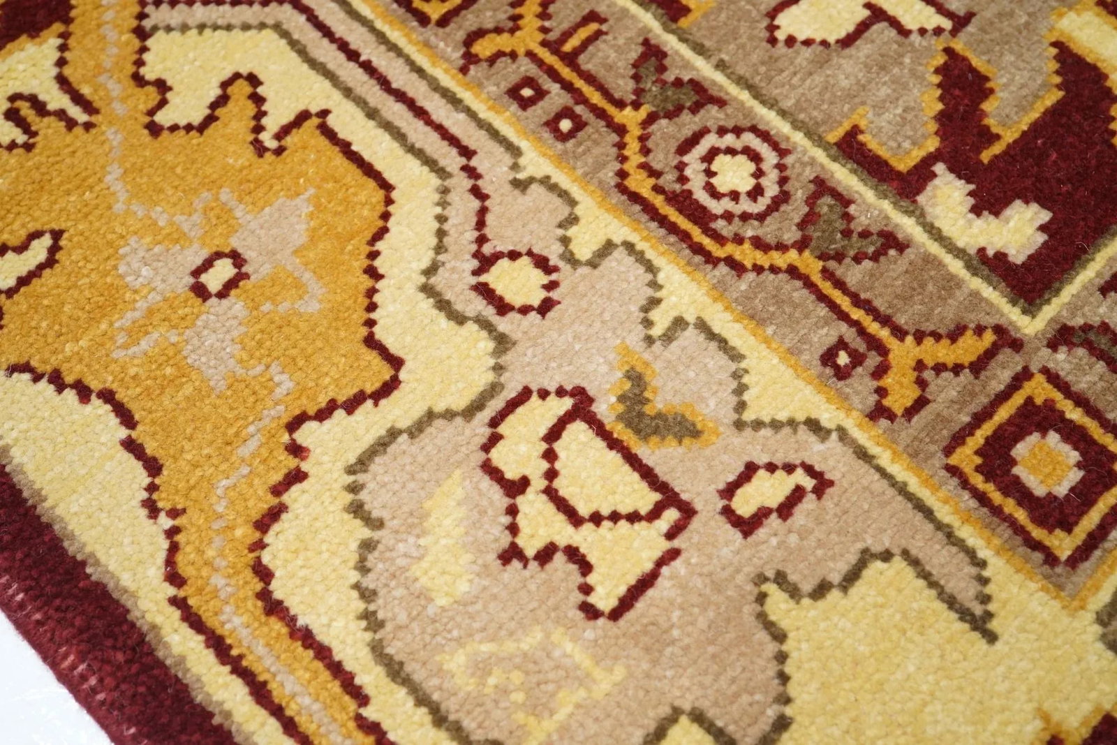 Turkish Oushak Rug 6'0" X 9'0" - 5