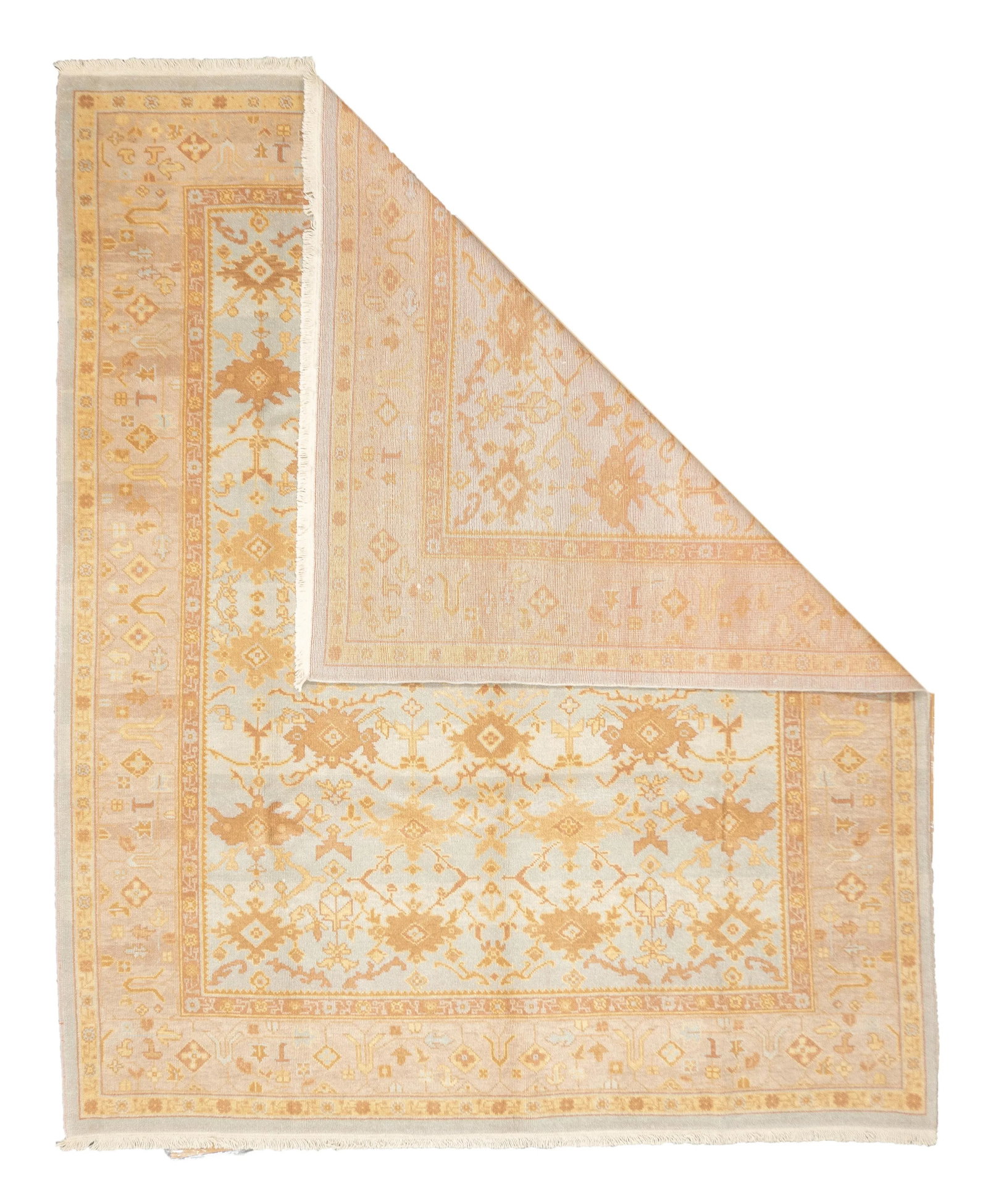 Turkish Oushak Rug 8'0" X 10'0" - 2
