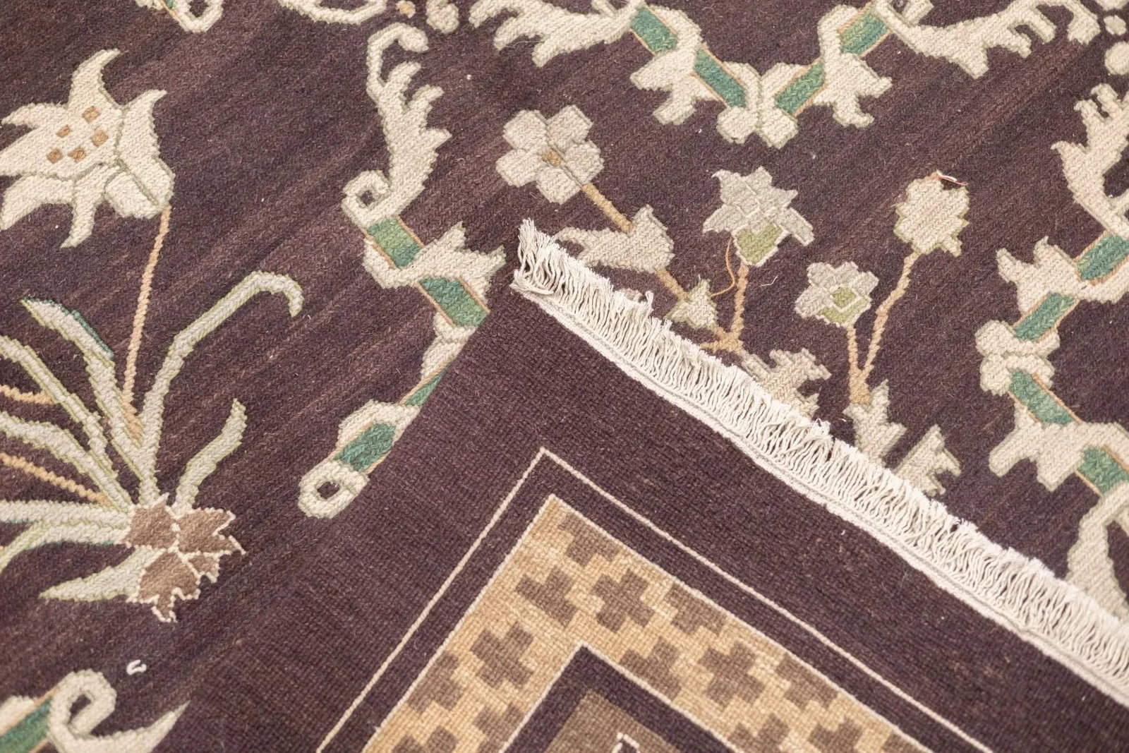 Turkish Sumak Rug 9'0" X 12'0" - 10