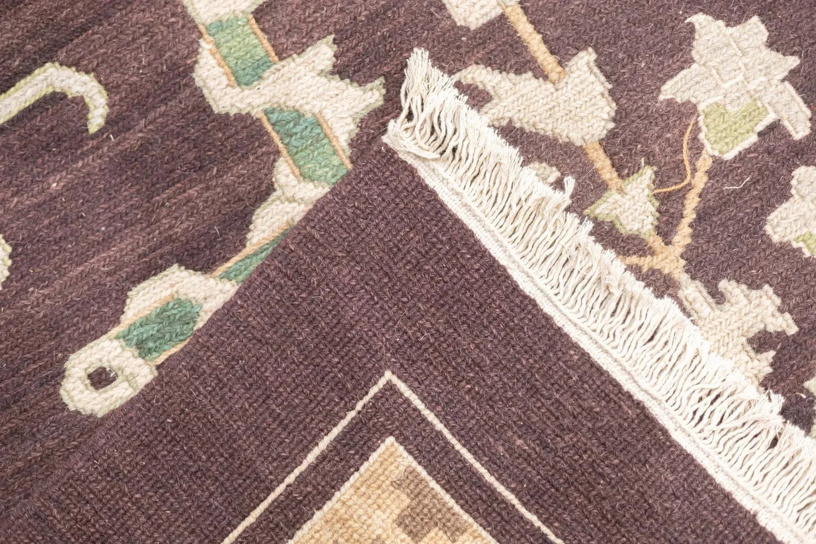 Turkish Sumak Rug 9'0" X 12'0" - 11