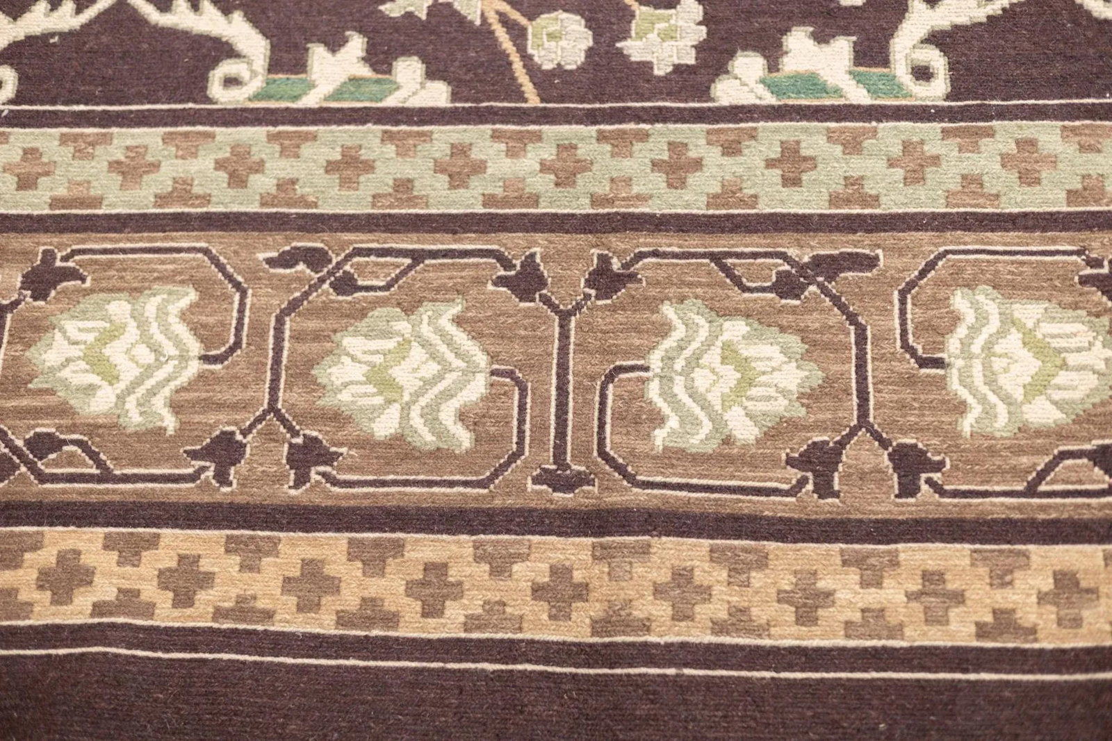 Turkish Sumak Rug 9'0" X 12'0" - 4