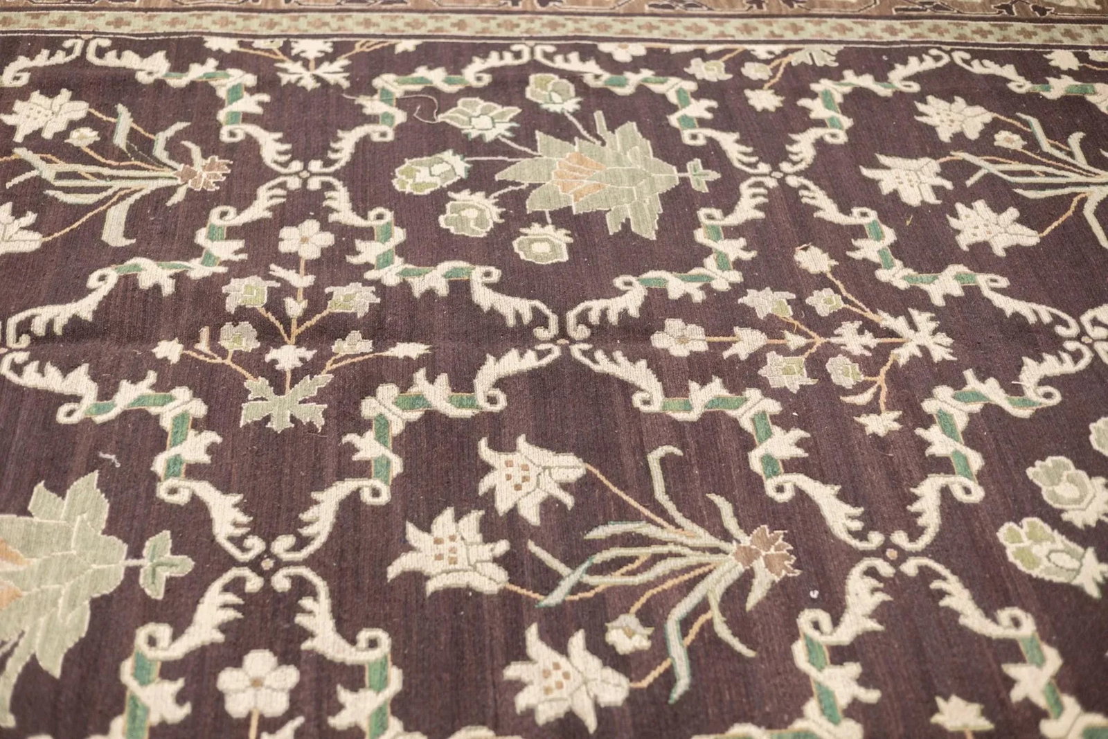 Turkish Sumak Rug 9'0" X 12'0" - 5