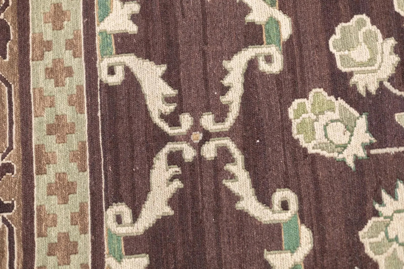 Turkish Sumak Rug 9'0" X 12'0" - 6