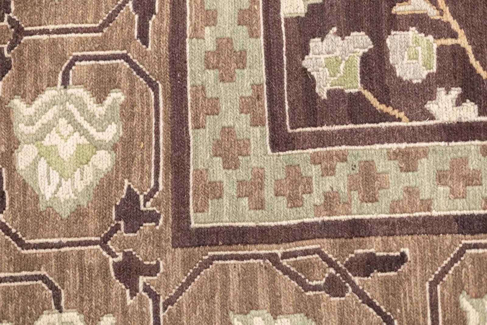 Turkish Sumak Rug 9'0" X 12'0" - 7