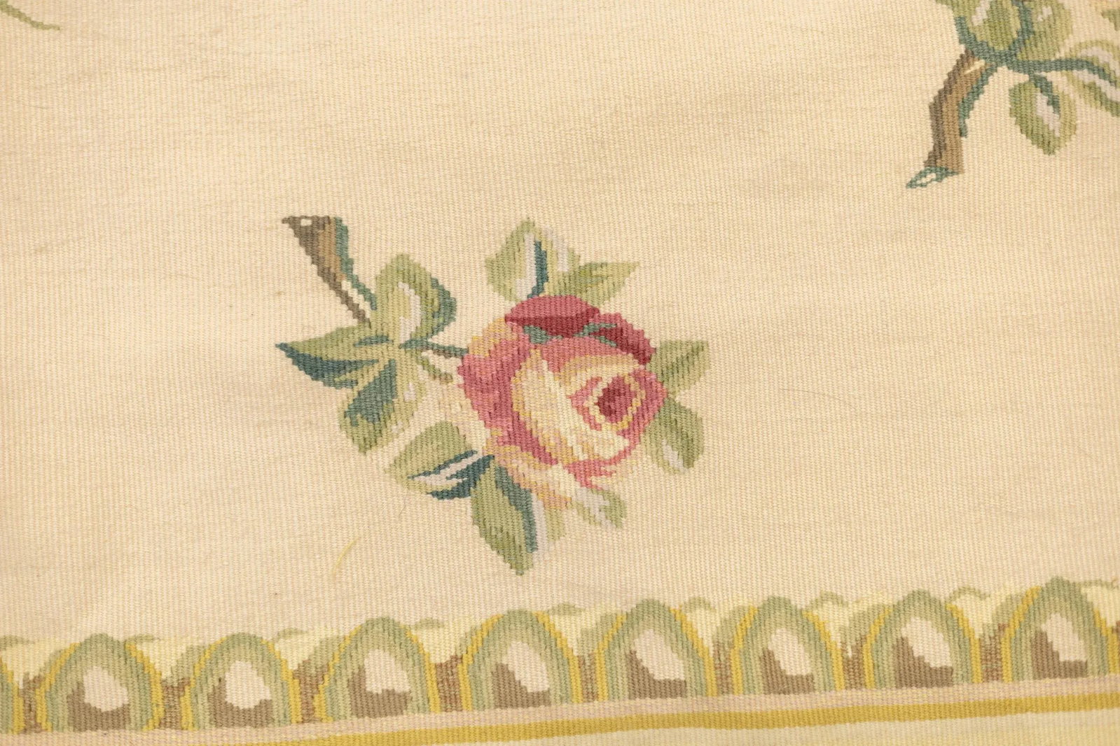 Aubusson Rug 5'10'' X 9'0" - 6
