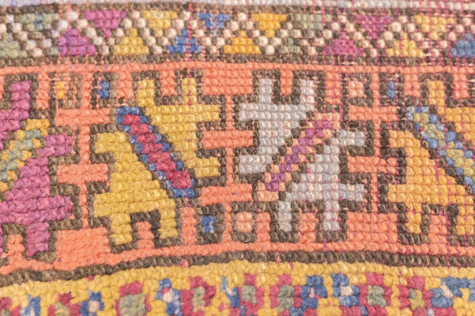 Turkish Oushak Rug 5'8'' X 9'0" - 4