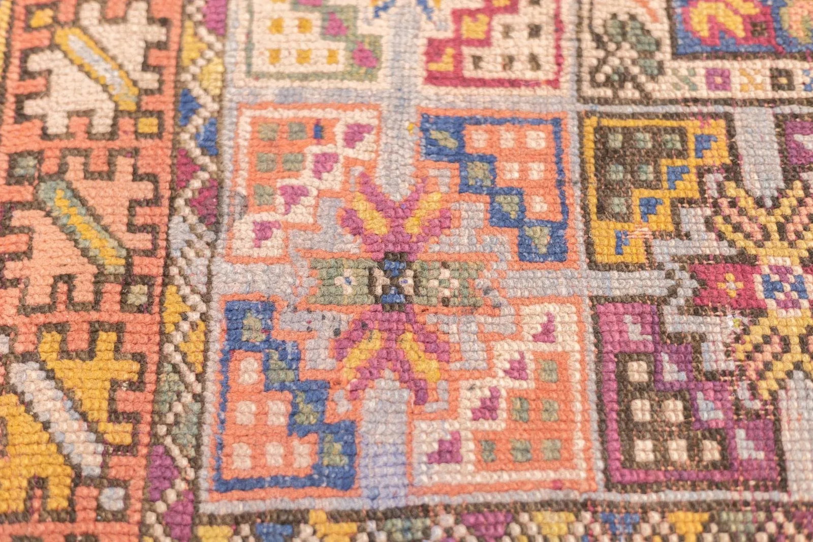 Turkish Oushak Rug 5'8'' X 9'0" - 7