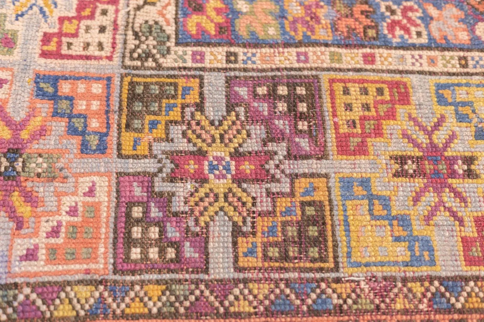 Turkish Oushak Rug 5'8'' X 9'0" - 8