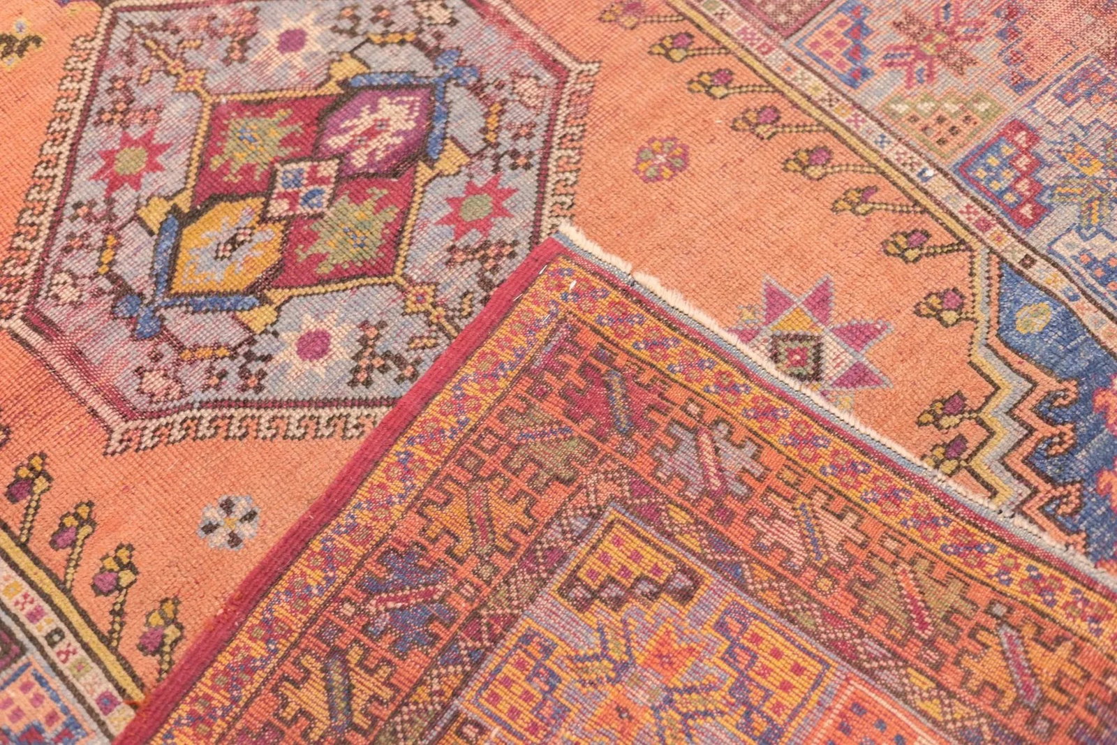 Turkish Oushak Rug 5'8'' X 9'0" - 9