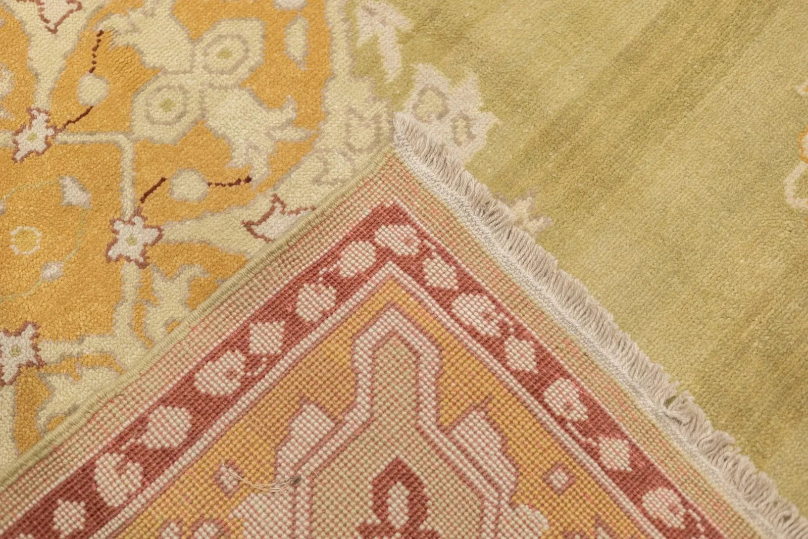Turkish Oushak Rug 9'0" X 12'0" - 10