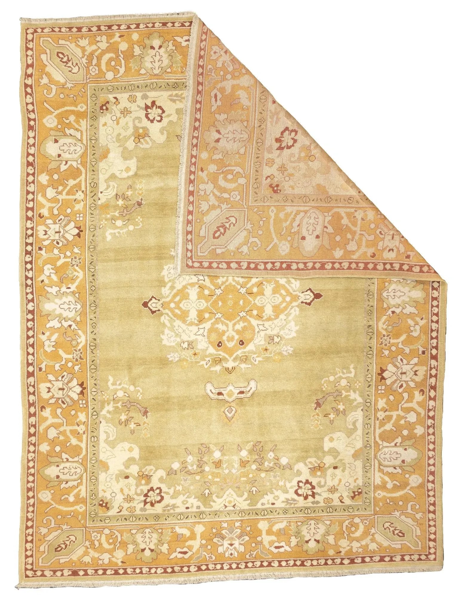 Turkish Oushak Rug 9'0" X 12'0" - 2