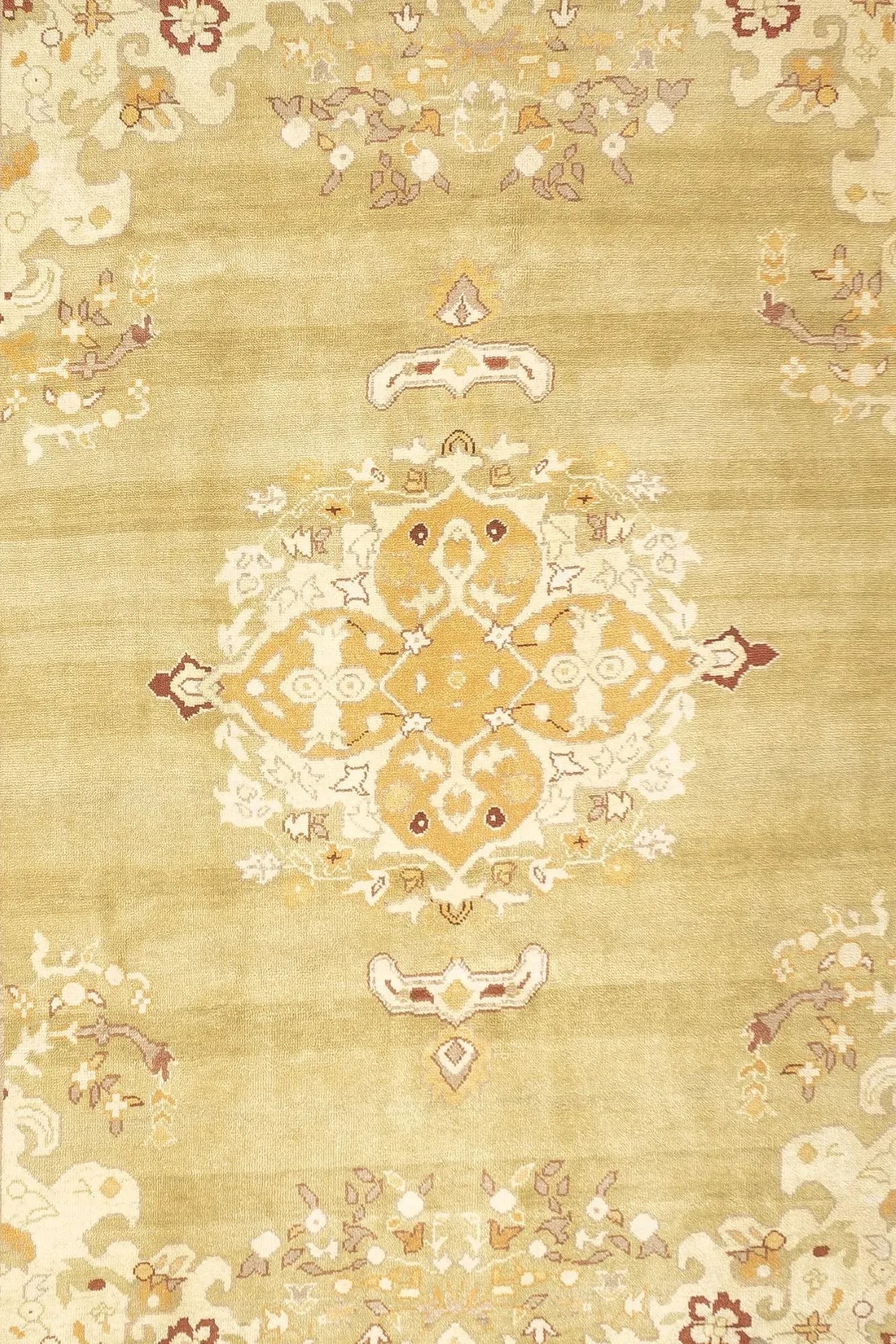Turkish Oushak Rug 9'0" X 12'0" - 3