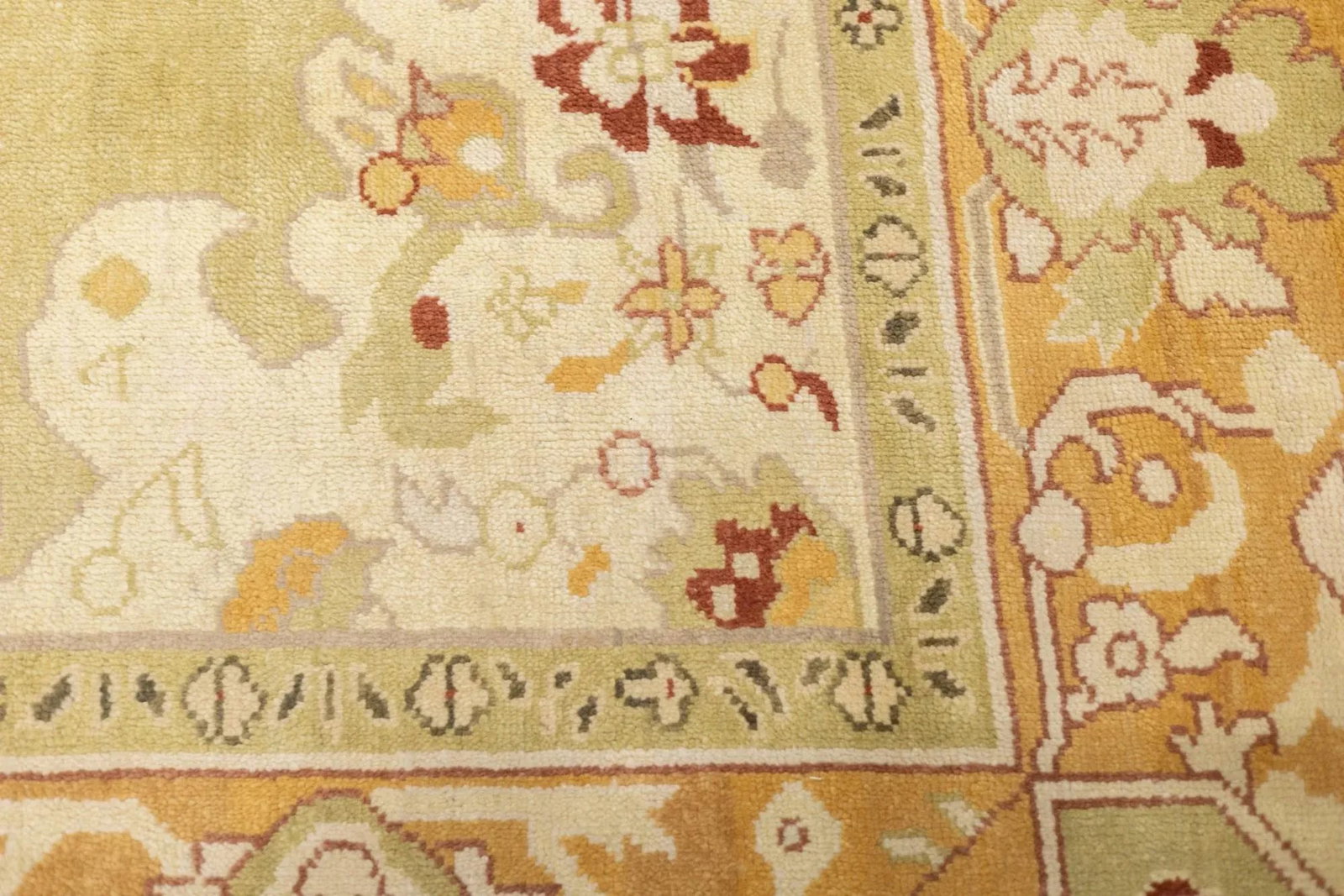 Turkish Oushak Rug 9'0" X 12'0" - 5