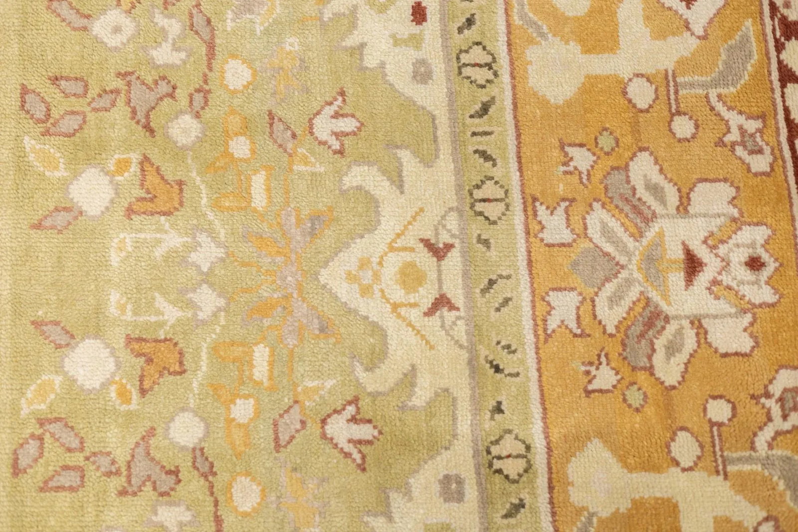 Turkish Oushak Rug 9'0" X 12'0" - 6