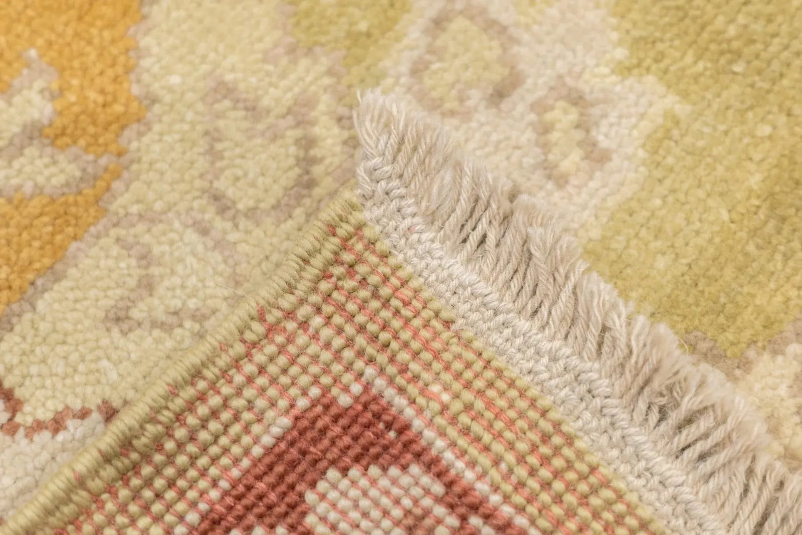 Turkish Oushak Rug 9'0" X 12'0" - 7