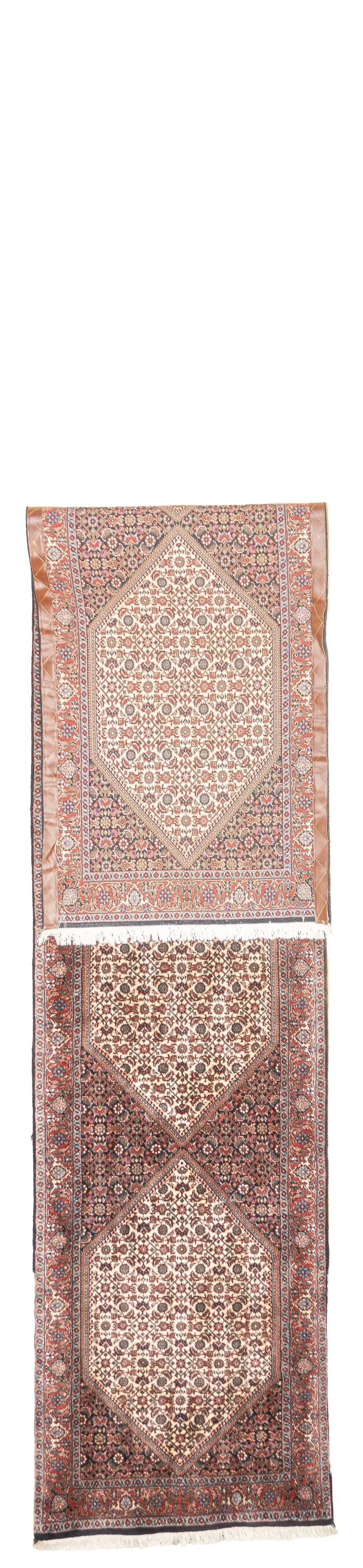 Fine Semi Antique Persian Bidjar Rug 2'7" X 13'0" - 2