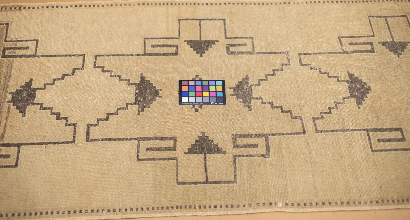 Fine Vintage Turkish Oushak Long Rug 2'10'' X 12'7'' - 5