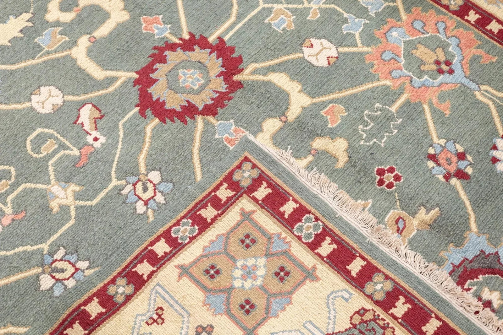 Turkish Sumak Rug 9'0" X 12'0" - 10