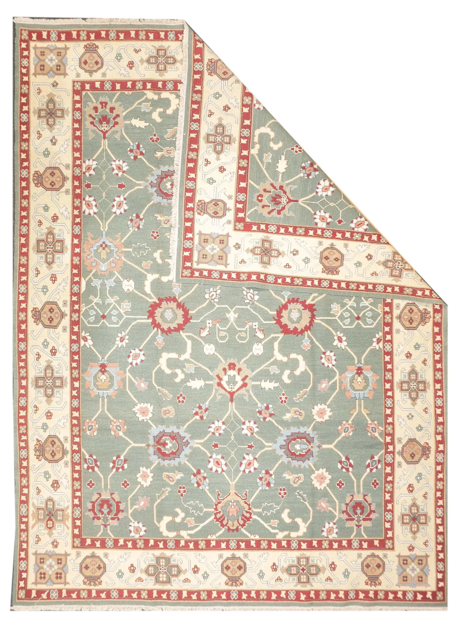 Turkish Sumak Rug 9'0" X 12'0" - 2