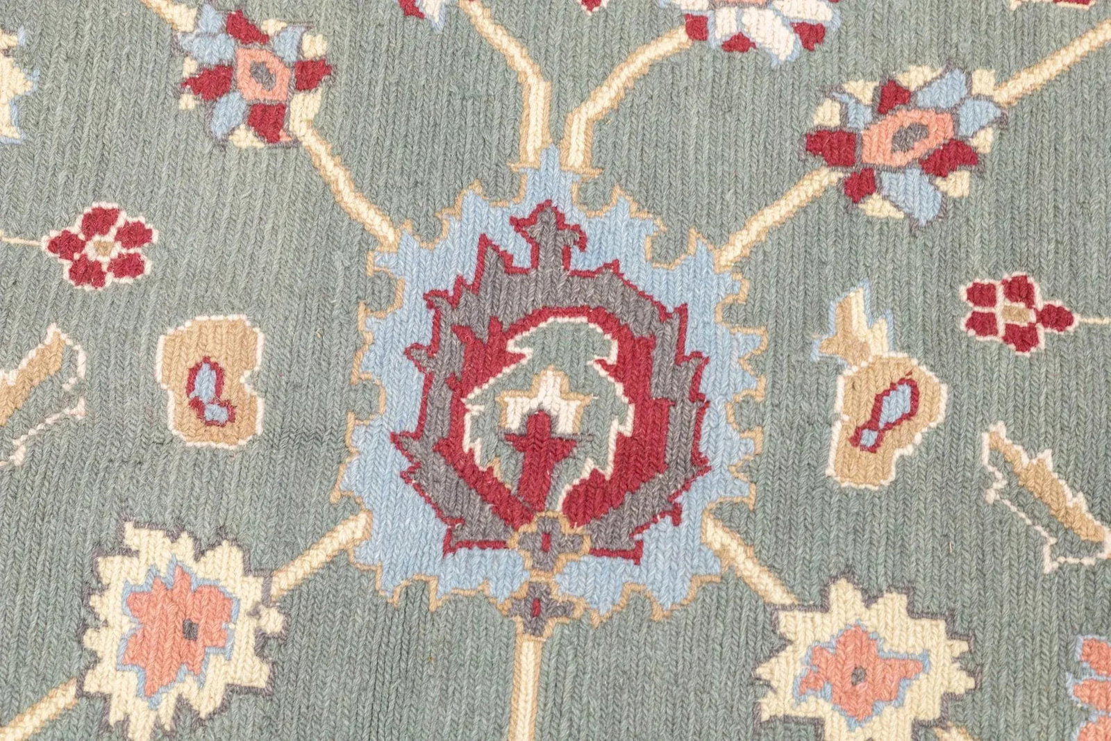 Turkish Sumak Rug 9'0" X 12'0" - 7