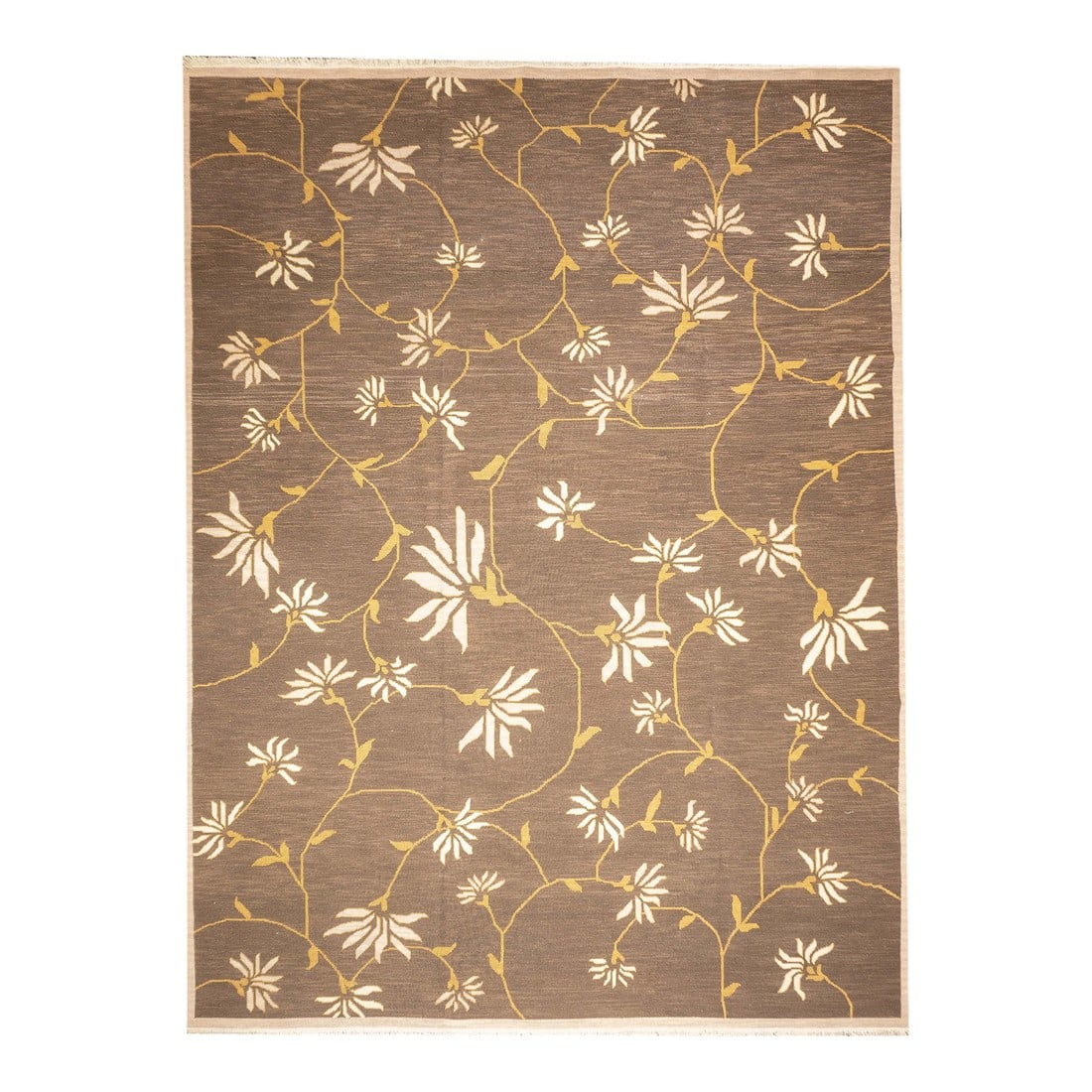 Turkish Sumak Rug 9'0" X 12'0": Turkish Sumak Rug 9'0" x 12'0". A technique rather than a specific type, in which warps are wrapped by colored wefts to create a pattern. Caucasian, Turkish, Persian and other types. Produces a flat s