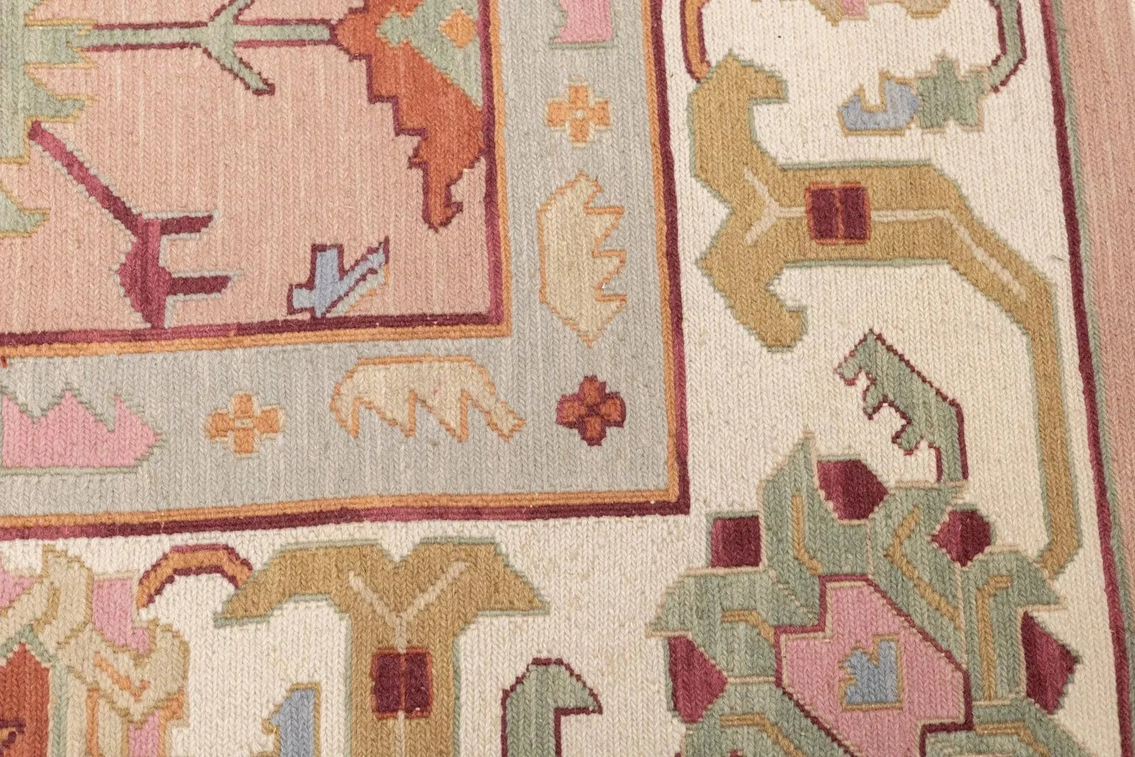 Turkish Sumak Rug 9'0" X 12'0" - 7