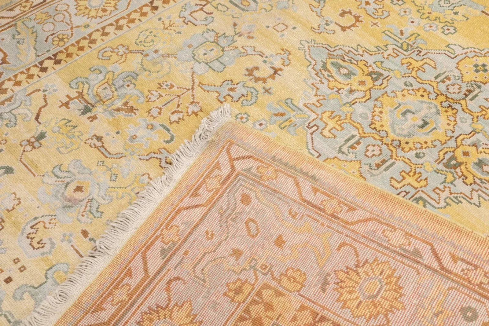 Turkish Oushak Rug 8'0" X 10'0" - 11