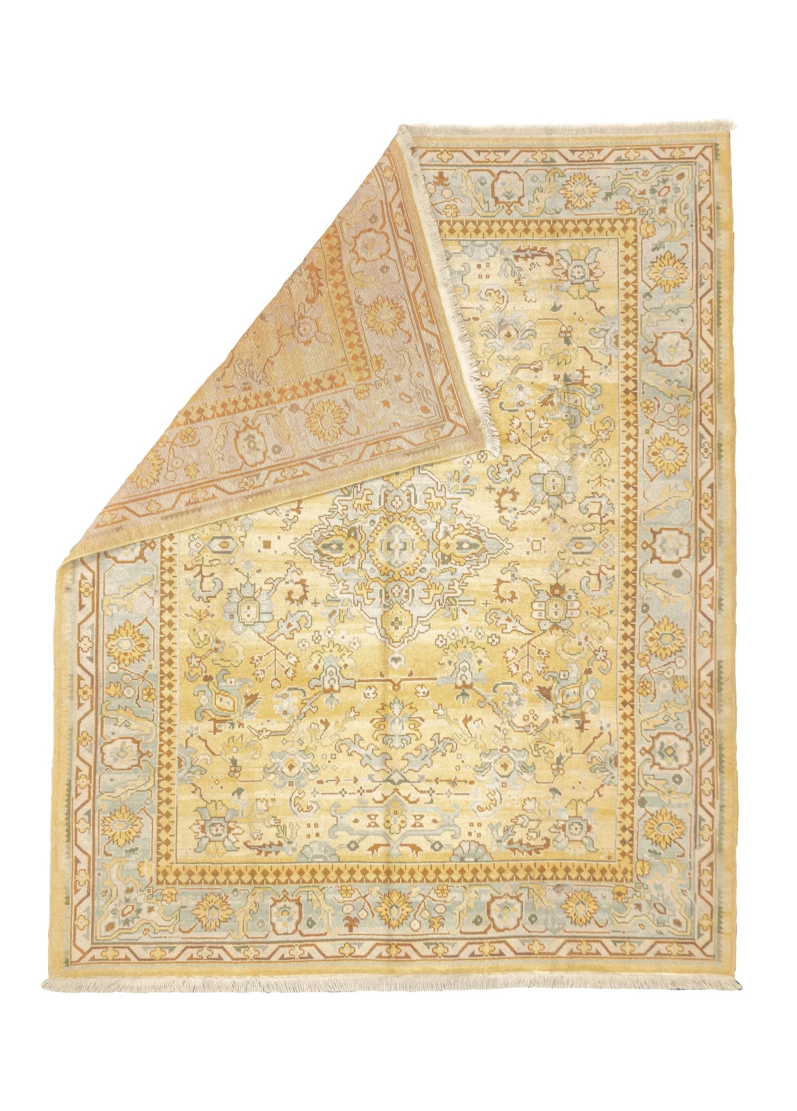 Turkish Oushak Rug 8'0" X 10'0" - 2