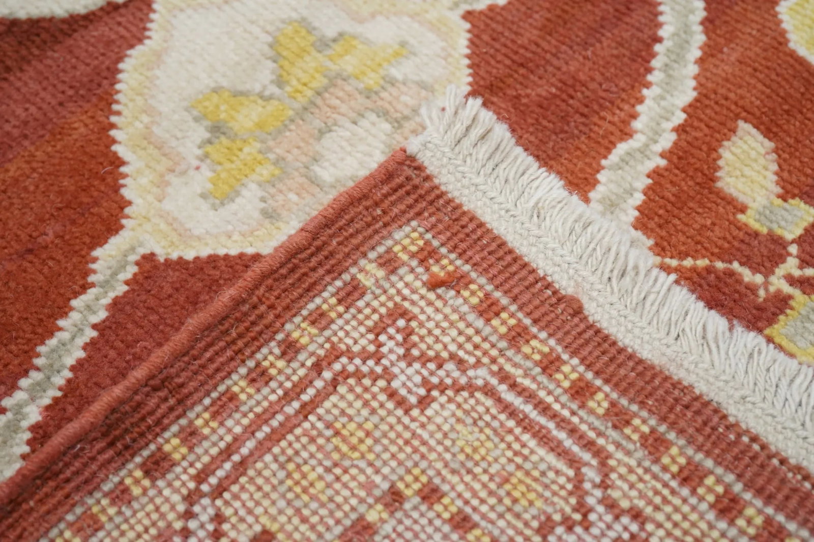 Turkish Oushak Rug 9'0" X 12'0" - 9