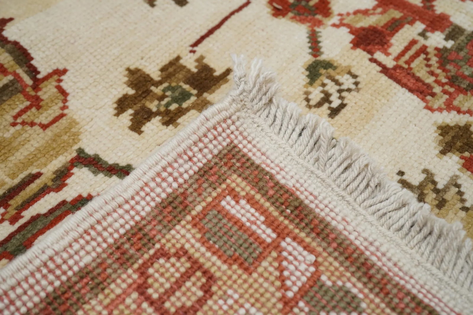 Turkish Oushak Rug 9'0" X 12'0" - 10