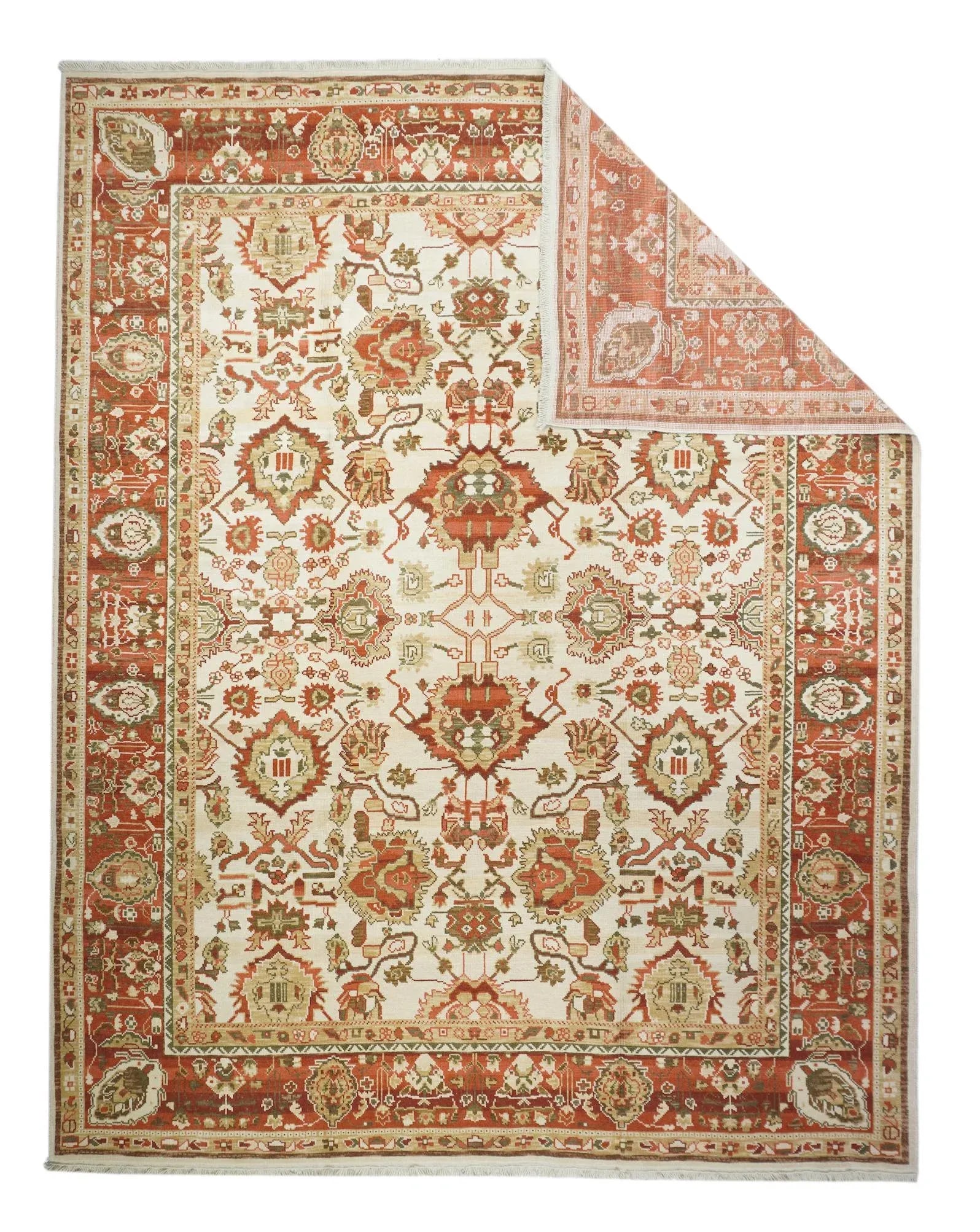 Turkish Oushak Rug 9'0" X 12'0" - 2