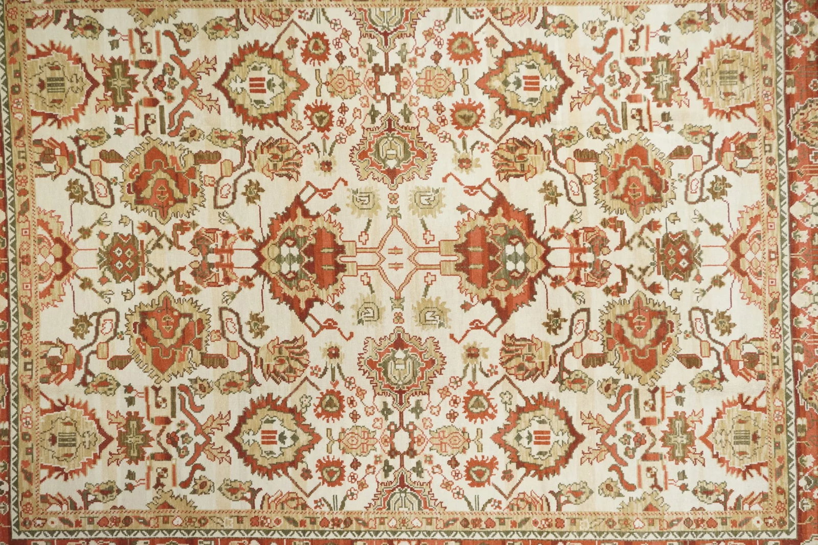 Turkish Oushak Rug 9'0" X 12'0" - 3