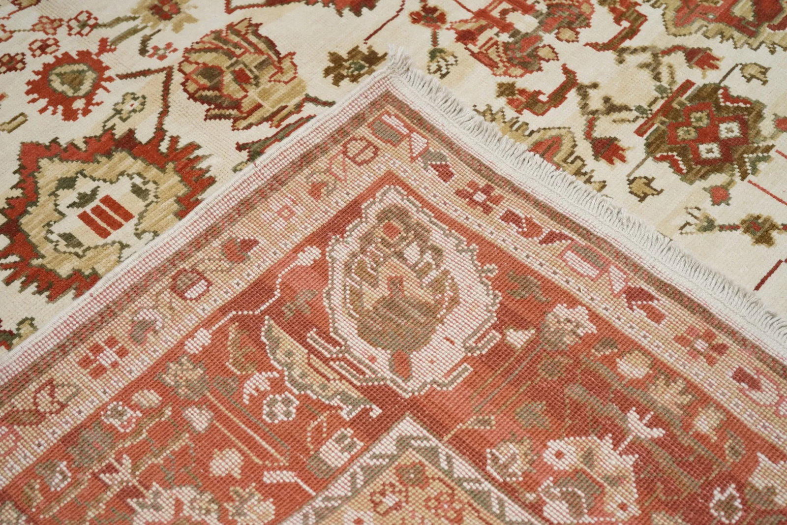 Turkish Oushak Rug 9'0" X 12'0" - 9