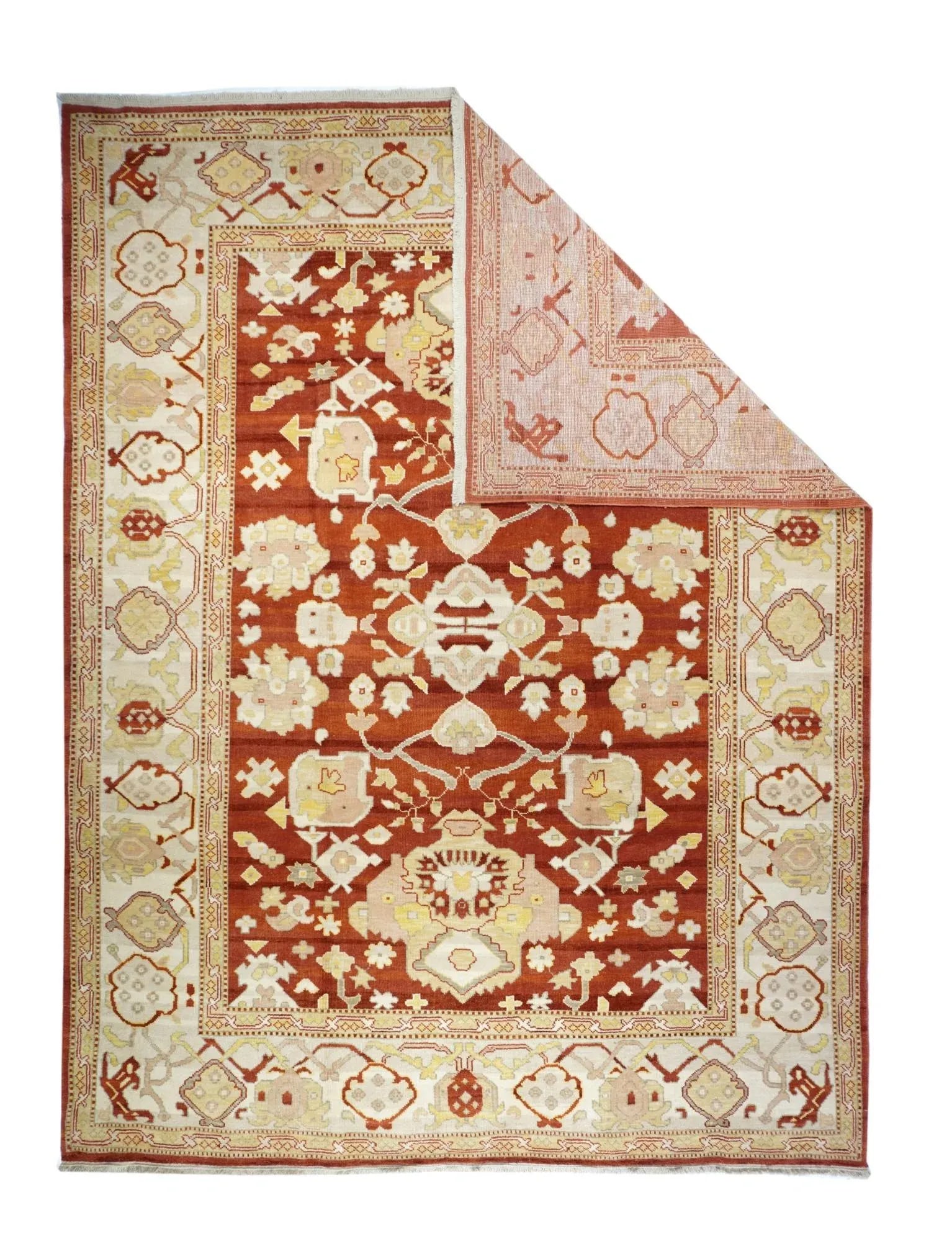 Turkish Oushak Rug 9'2'' X 12'7'' - 2