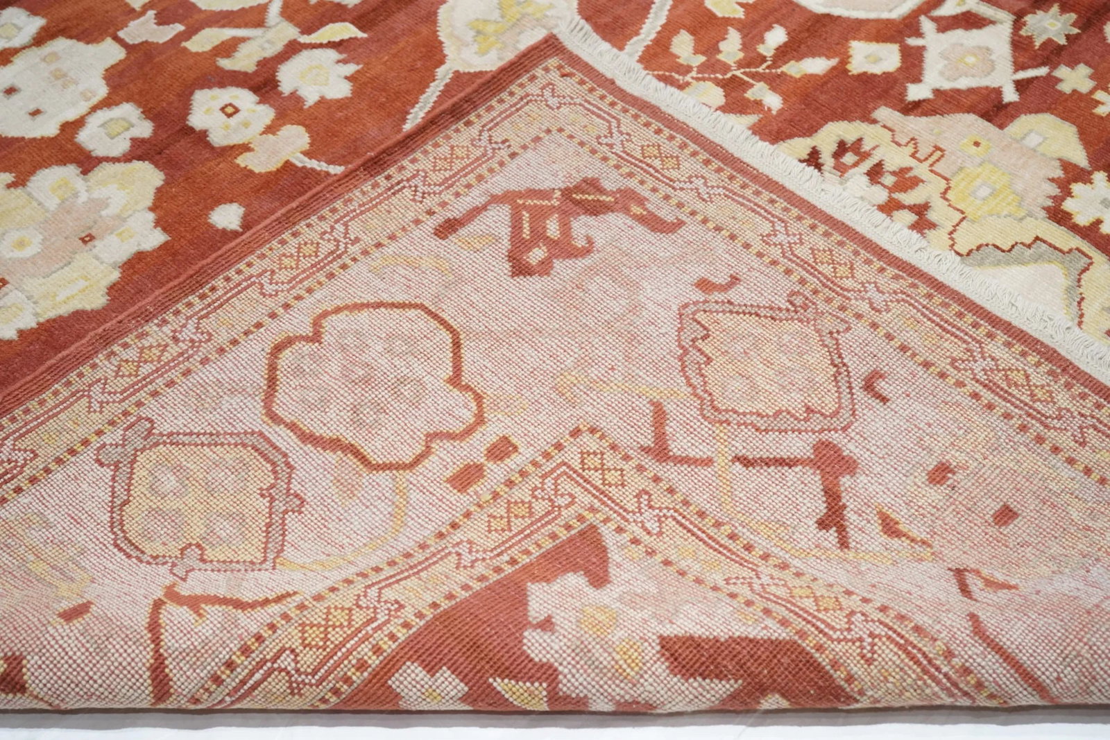Turkish Oushak Rug 9'2'' X 12'7'' - 3