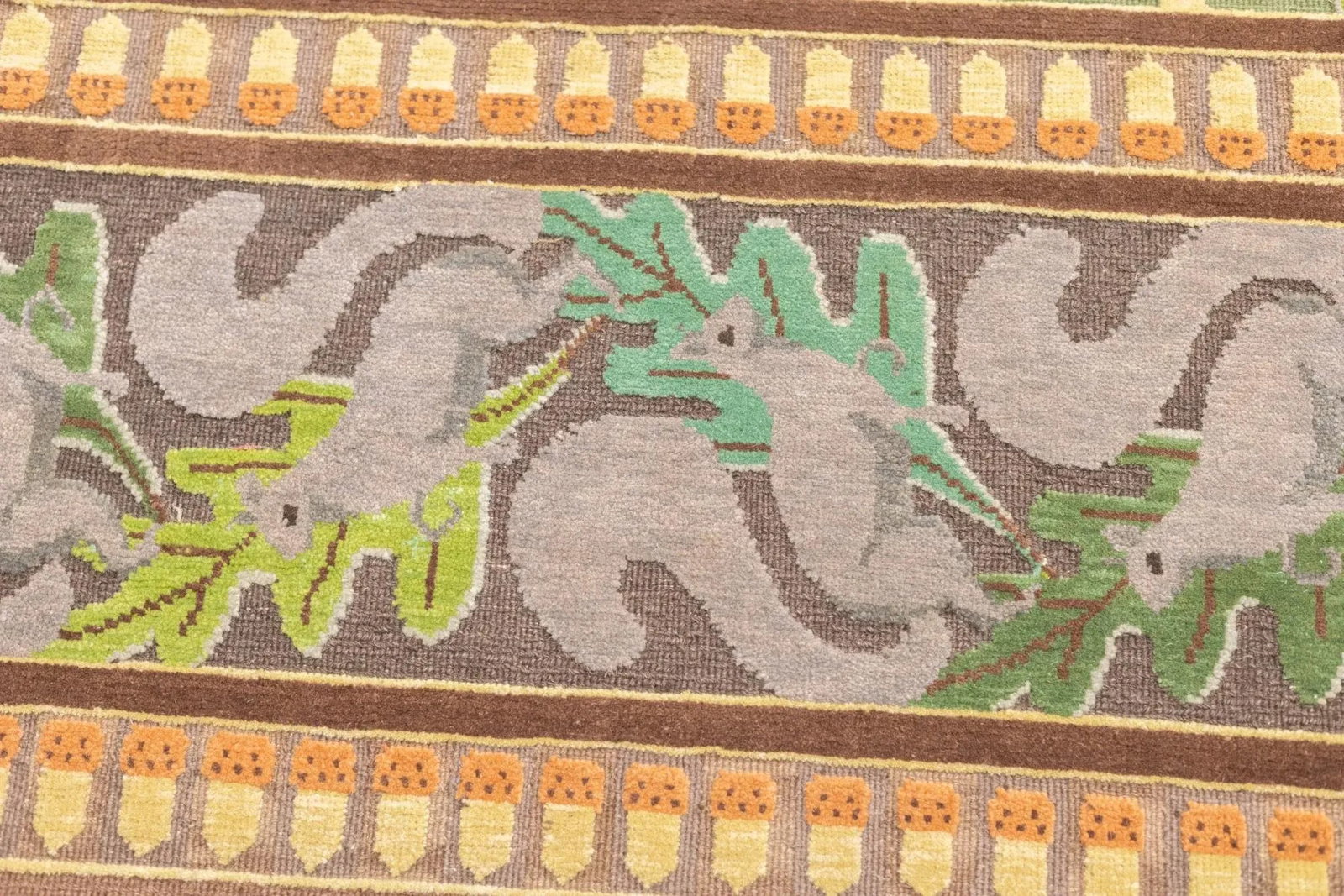 Turkish Sumak Rug 9'0" X 12'0" - 5